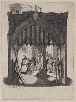 KG 10019
<br/>
Doornenkroning ("Kleine Passie")
<br/>
<em>Callot, Jacques (1592 - 1635)</em>